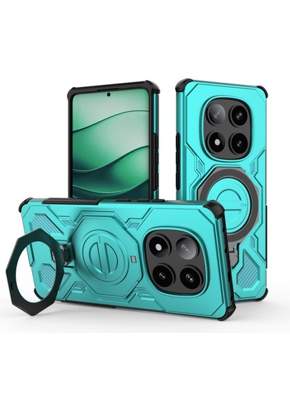 Xiaomi Redmi Note 14 Pro 5G Manyetik Telefon Kılıfı, Askeri Düşme Korumalı MagSafe Telefon Kılıfı Kapağı Xiaomi Redmi Note 14 Pro 5G (Yurt Dışından)