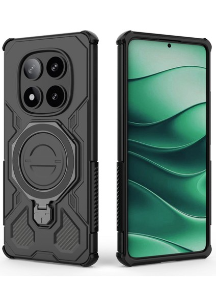 Xiaomi Redmi Note 14 Pro 5G Manyetik Telefon Kılıfı, Askeri Düşme Korumalı MagSafe Telefon Kılıfı Kapağı Xiaomi Redmi Note 14 Pro 5G (Yurt Dışından) modelleri