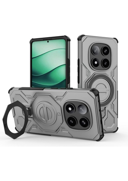 Xiaomi Redmi Note 14 Pro 4g Manyetik Telefon Kılıfı, Askeri Düşme Korumalı Magsafe Telefon Kılıfı Kapağı Xiaomi Redmi Note 14 Pro 4g (Yurt Dışından)