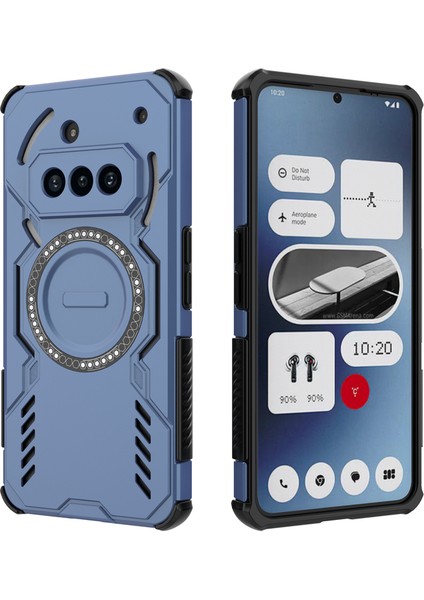 Nothing Phone 3A Manyetik Telefon Kılıfı, Güçlü Manyetik Isı Dağıtıcı Telefon Kılıfı Kapağı Nothing Phone 3A (Yurt Dışından) modelleri