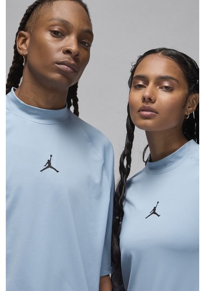 Jordan Dri Fit Sport Men's Golf T-Shirt Unisex Glof Tişört Açık Mavi modelleri