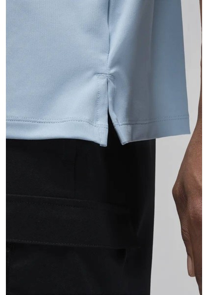 Jordan Dri Fit Sport Men's Golf T-Shirt Unisex Glof Tişört Açık Mavi fırsatları