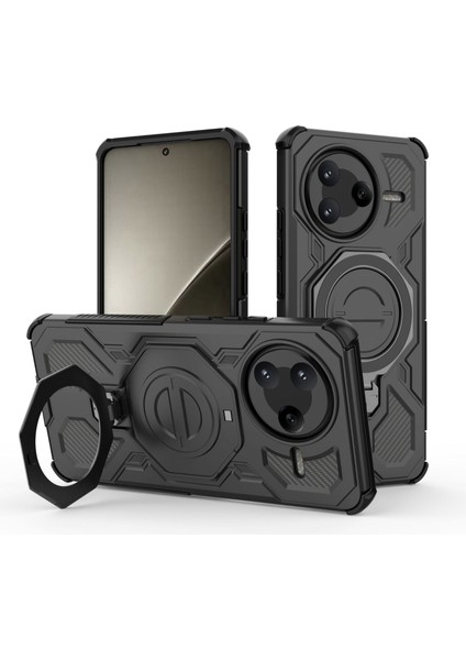 Xiaomi Redmi K80 Manyetik Telefon Kılıfı, Askeri Düşme Korumalı Magsafe Telefon Kılıfı Kapağı Xiaomi Redmi K80 (Yurt Dışından)