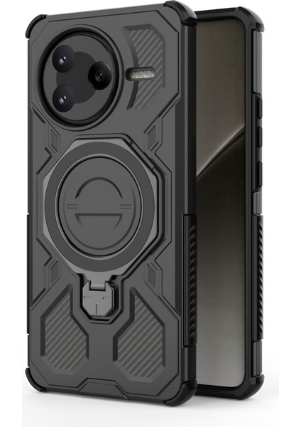 Xiaomi Redmi K80 Manyetik Telefon Kılıfı, Askeri Düşme Korumalı Magsafe Telefon Kılıfı Kapağı Xiaomi Redmi K80 (Yurt Dışından) modelleri