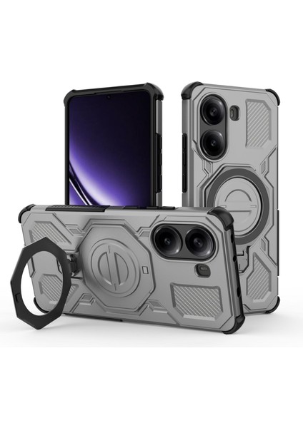 Xiaomi Poco X7 Pro Manyetik Telefon Kılıfı, Askeri Düşme Korumalı Magsafe Telefon Kılıfı Kapağı Xiaomi Poco X7 Pro (Yurt Dışından)