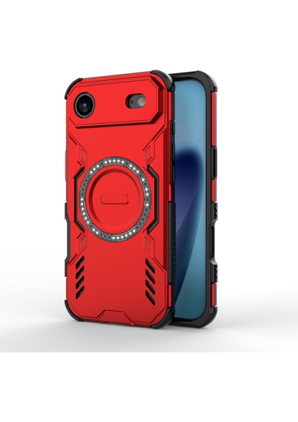 iPhone 17 Aır Manyetik Telefon Kılıfı, Güçlü Manyetik Isı Dağıtıcı Telefon Kılıfı Kapağı iPhone 17 Aır (Yurt Dışından)