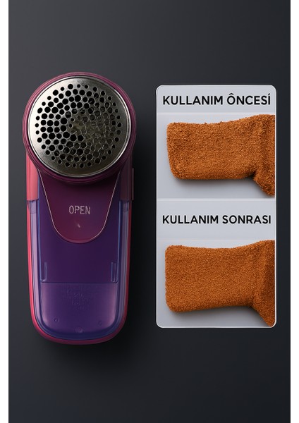 Şarjlı Tiftik Alma Makinesi – Giysileriniz Hep Yeni Gibi! fiyatları