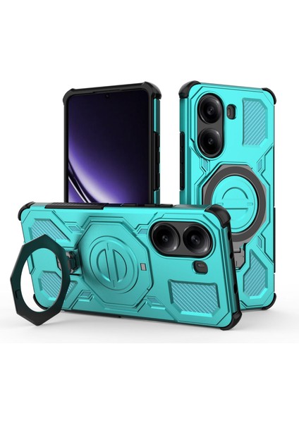 Xiaomi Poco X7 Pro Manyetik Telefon Kılıfı, Askeri Düşme Korumalı Magsafe Telefon Kılıfı Kapağı Xiaomi Poco X7 Pro (Yurt Dışından)