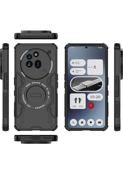 Nothing Phone 3A Pro Manyetik Telefon Kılıfı, Güçlü Manyetik Isı Dağıtıcı Telefon Kılıfı Kapağı Nothing Phone 3A Pro (Yurt Dışından)