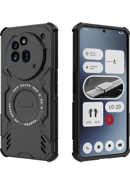 Nothing Phone 3A Pro Manyetik Telefon Kılıfı, Güçlü Manyetik Isı Dağıtıcı Telefon Kılıfı Kapağı Nothing Phone 3A Pro (Yurt Dışından) fırsatları