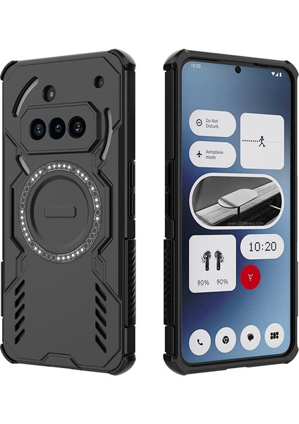 Nothing Phone 3A Manyetik Telefon Kılıfı, Güçlü Manyetik Isı Dağıtıcı Telefon Kılıfı Kapağı Nothing Phone 3A (Yurt Dışından) fırsatları