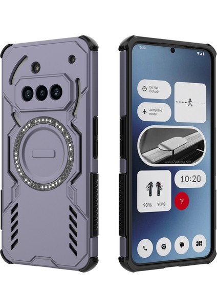 Nothing Phone 3A Manyetik Telefon Kılıfı, Güçlü Manyetik Isı Dağıtıcı Telefon Kılıfı Kapağı Nothing Phone 3A (Yurt Dışından) modelleri