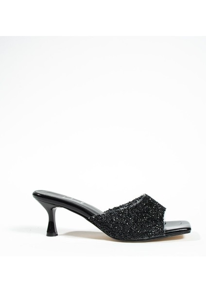 Valencia Inci Detay Topuklu Terlik modelleri