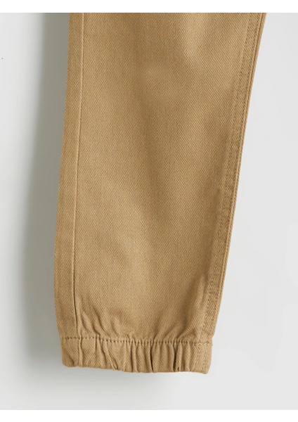 Lcw Kids Bej Beli Lastikli Erkek Çocuk Jogger Pantolon modelleri