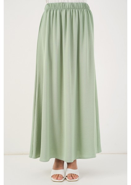 Kadın Ayrobin Kimono Etek Ikili Takım 8047 - Mint indirimleri