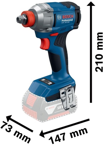 Gdx 18V-285 Akülü Darbeli Somun Sıkma Solo fiyatları