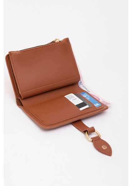 Taba SHK66 Damla Tokalı Çıtçıtlı Ön Cepli Bozuk ve Kağıt Para Bölmeli Kartlıklı Şık Cüzdan fırsatları