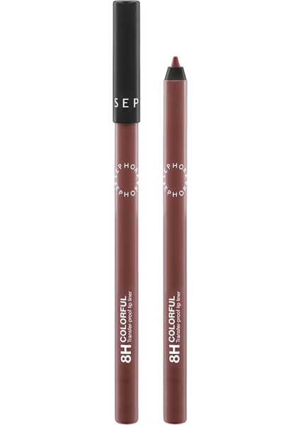 8hr Colorful Lip Liner - Bulaşmayan Dudak Kalemi 12 Frappucino (1,20 G)