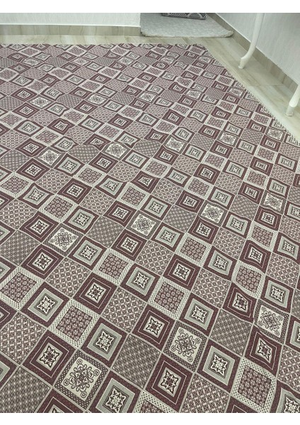 Kareli Model Halı Örtüsü Çift Yönlü Dokuma Savan Kilim fiyatları