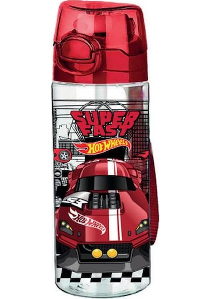 Hot Wheels 500 ml Plastik Matara 2876