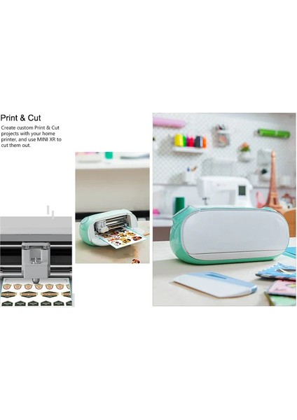 Mini-Xr Bluetooth Bağlantılı Hobi ve El Sanatları Kesim Makinesi – Kağıt, Sticker, Vinyil, Etiket Vb indirimleri
