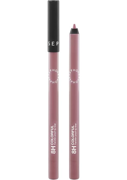 8hr Colorful Lip Liner - Bulaşmayan Dudak Kalemi 01 Pink Frosting (1,20 G)