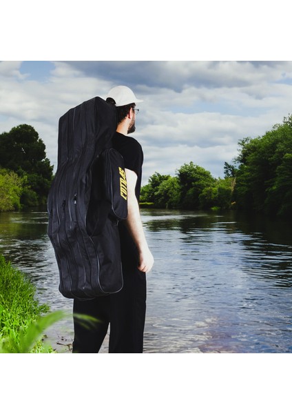 Haki Olta Kamış Çantası 100CM 4 Gözlü modelleri