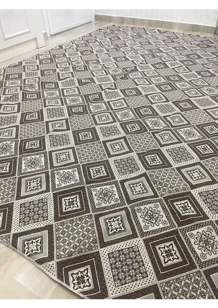Kareli Model Halı Örtüsü Çift Yönlü Dokuma Savan Kilim modelleri