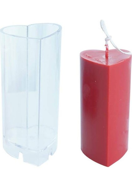 Poli Karbon Mum Kalıbı Kalp 6227 fiyatları
