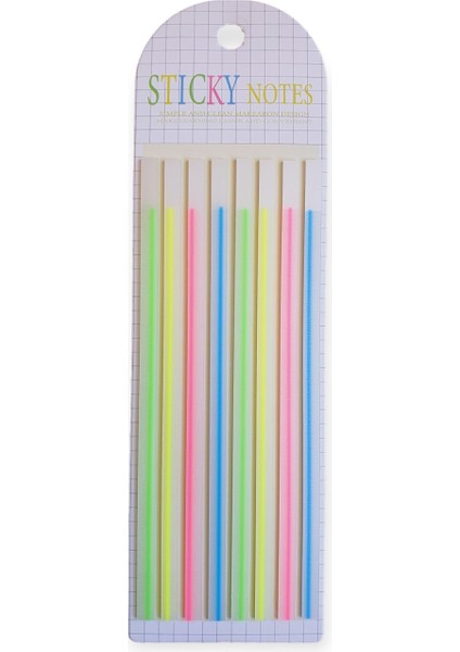 Şeffaf Şerit Postit 0.5cm x 14CM 160 Yaprak