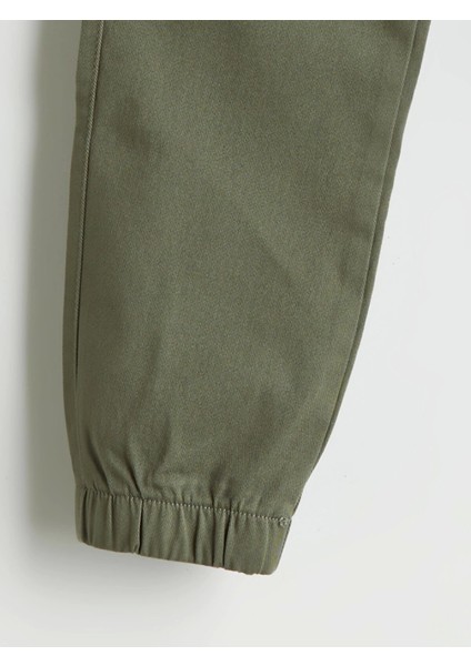 Lcw Kids Haki Beli Lastikli Erkek Çocuk Kargo Jogger Pantolon fiyatları