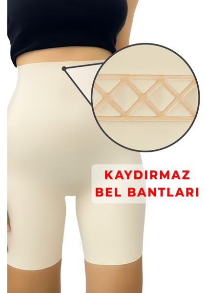 Hayalet Lazer Kesim Şort Korse Yüksek Bel Iz Yapmayan Paçalı Dikişsiz Göbek Toparlayıcı Bel Incelten Vücut Şekillendirici fırsatları