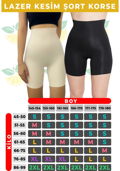 Hayalet Lazer Kesim Şort Korse Yüksek Bel Iz Yapmayan Paçalı Dikişsiz Göbek Toparlayıcı Bel Incelten Vücut Şekillendirici indirimleri