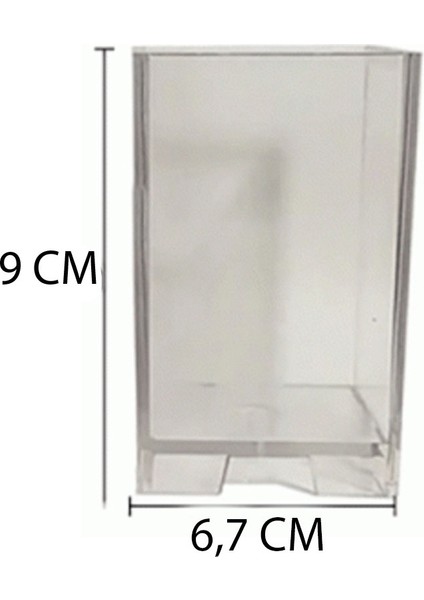 Poli Karbon Mum Kalıbı Kare 9x6,7 modelleri