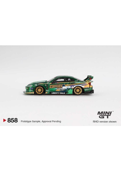 Mini Gt 1/64 Nissan Lb-Super Silhouette S15 Silvia Lbwk 2024 Fausto Racing modelleri