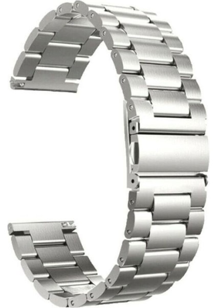 Xiaomi Watch S4 Kordon Kayış Metal Sıralı Çelik 22/KRD04