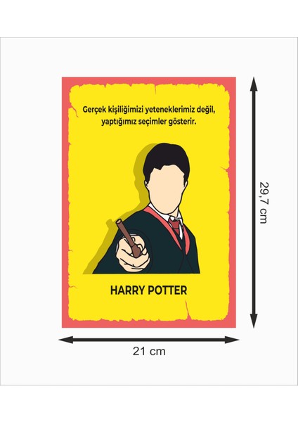 Harry Potter 2 Dekoratif Retro Ahşap Poster fiyatları