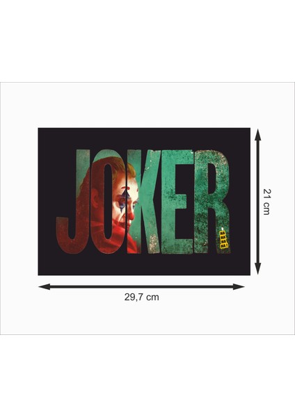 Joker 3 Dekoratif Ahşap Poster fiyatları