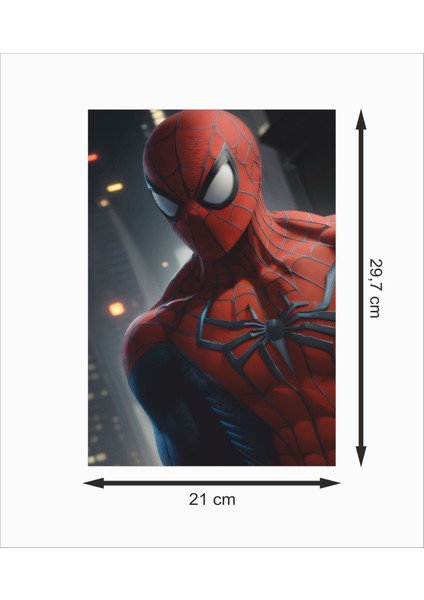 Örümcek Adam 1 Dekoratif Retro Ahşap Poster fiyatları