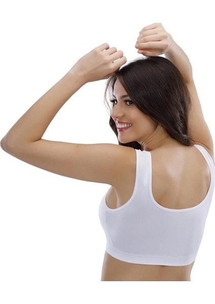 Kadın Siyah Kalın Askılı Seamless Dikişsiz Pedli Büstiyer 12000 fiyatları