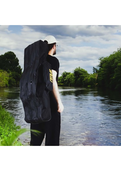 Haki Olta Kamış Çantası 120CM 4 Gözlü modelleri