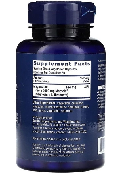 Neuro Mag Magnesium 90 Capsules fiyatları