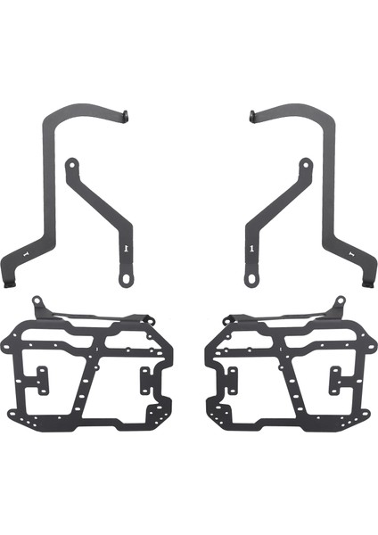 Benelli Trk 502 / 502X 2018-2023 Uyumlu Yan Çanta Demiri Siyah