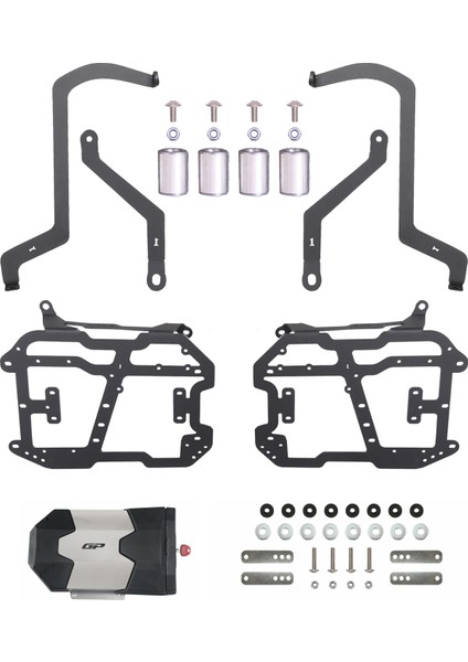 Benelli Trk 502 / 502X 2018-2023 Uyumlu Yan Çanta Demiri Siyah indirimleri