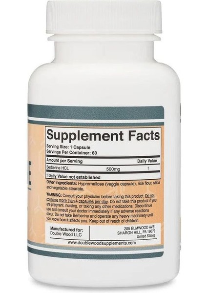 Berberine 500 mg 60 Kapsül modelleri