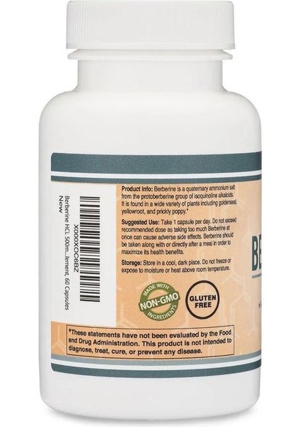 Berberine 500 mg 60 Kapsül fırsatları