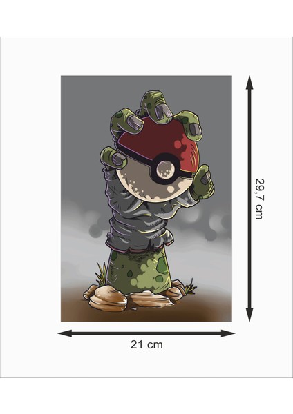 Pokemon El Dekoratif Ahşap Poster fiyatları