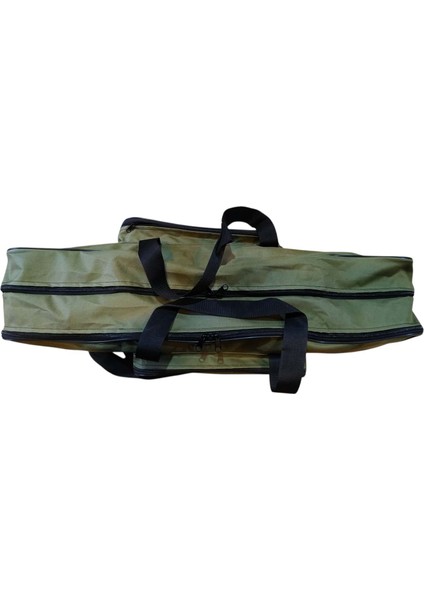 Haki Olta Kamış Çantası 130CM 2 Gözlü modelleri