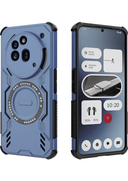 Nothing Phone 3A Pro Manyetik Telefon Kılıfı, Güçlü Manyetik Isı Dağıtıcı Telefon Kılıfı Kapağı Nothing Phone 3A Pro (Yurt Dışından)