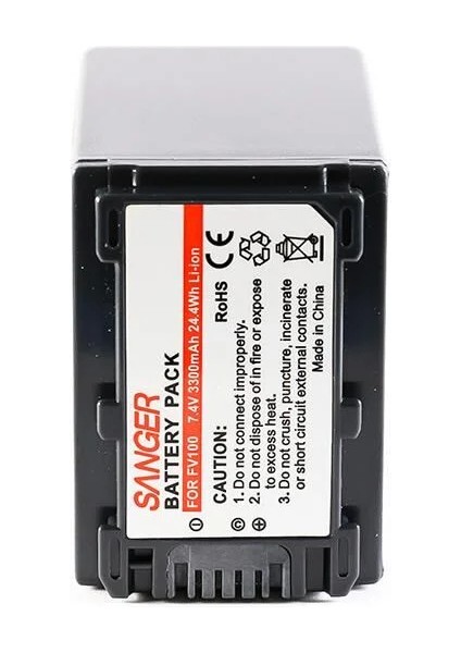 ,Sony ile uyumlu NP-FV100 Batarya.